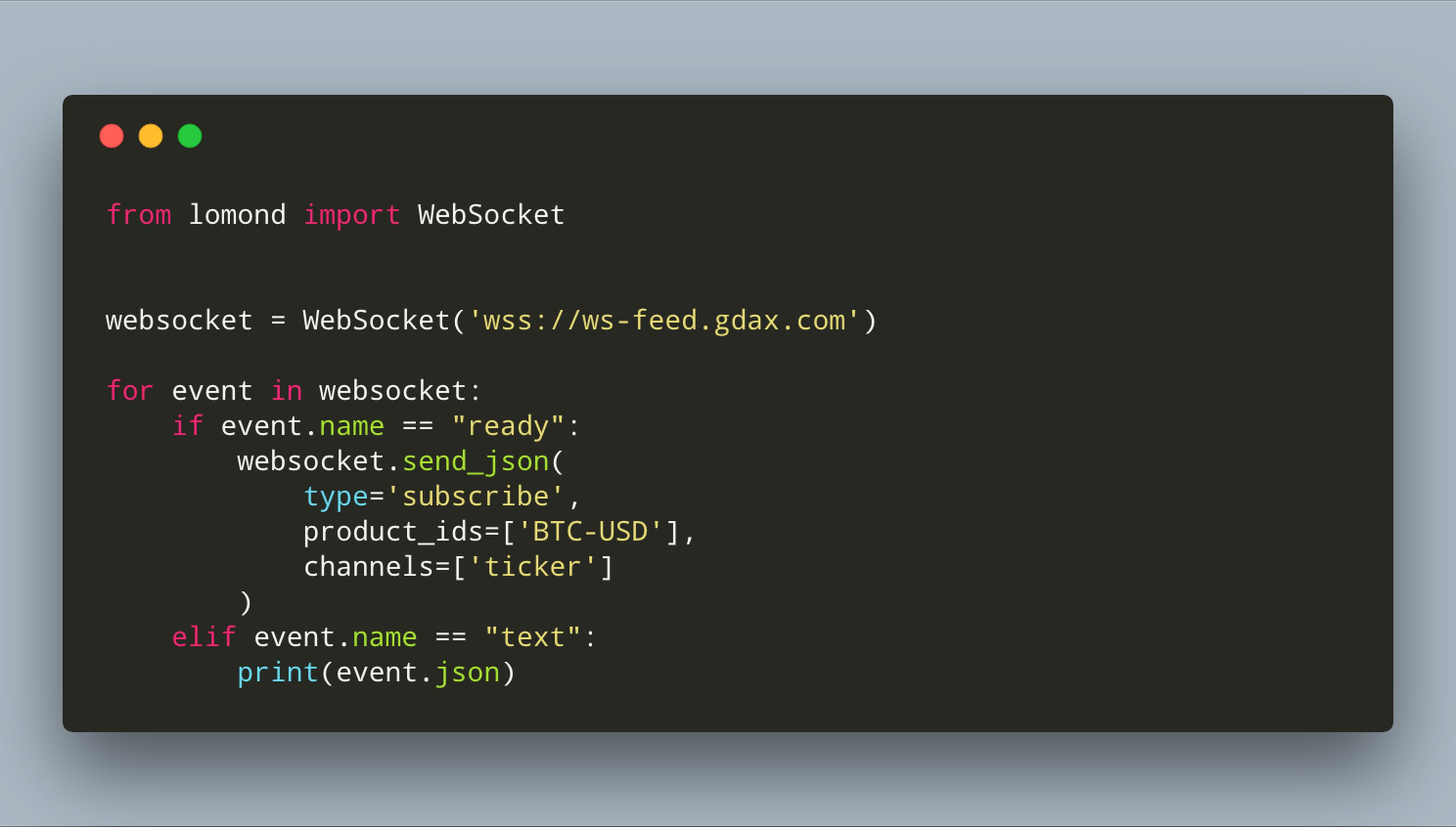 Клиент питон. Websocket код. Вебсокеты Python. Websocket Python client пример. Программный код вебсокет Пайтон.